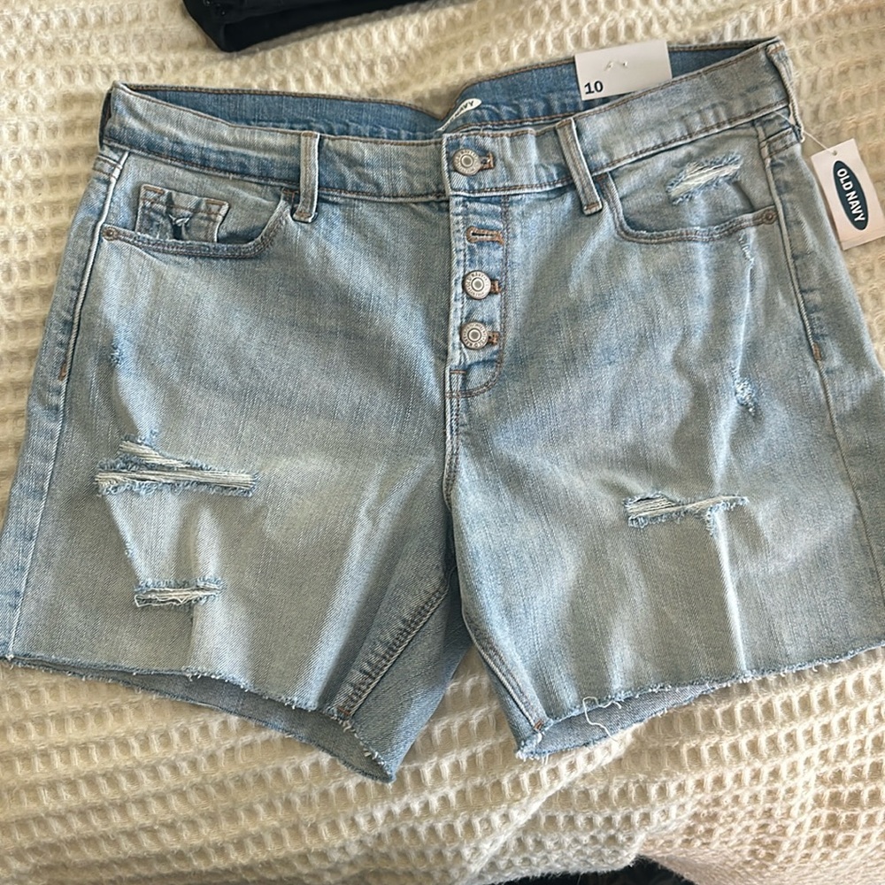 NWT old navy Jean short 5” inseam